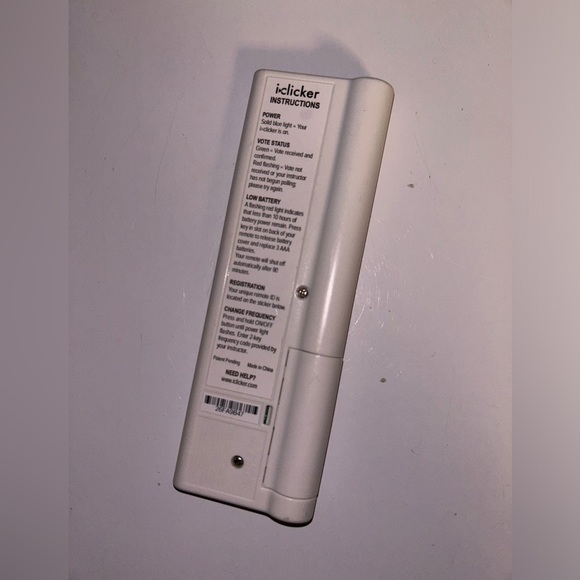 iClicker Remote Control - Student Response Remote - Picture 2 of 3